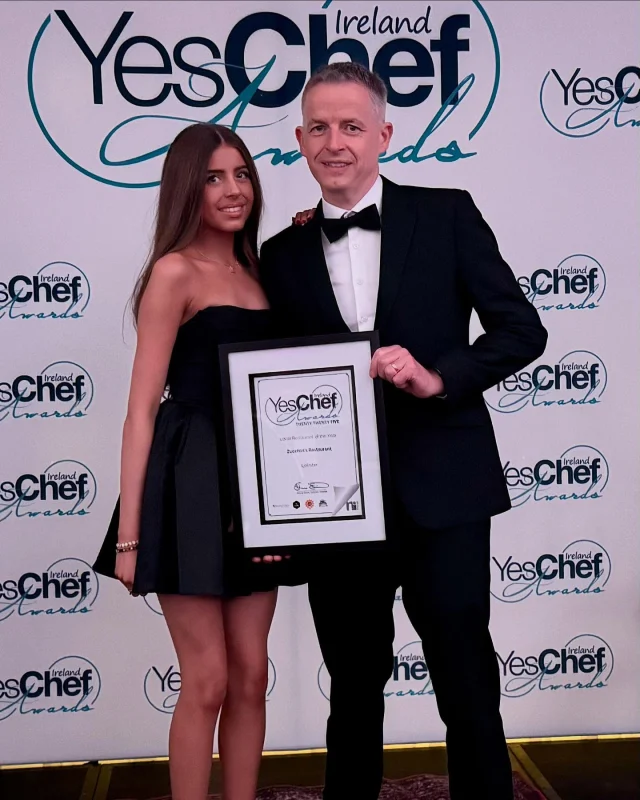 “Local Restaurant Of The Year in Leinster 2025” 🏆 🍾🥂
Absolutely delighted to receive this award last night at the @yeschef.ireland Awards !! 
Thanks to our Brilliant hard working Team and of course our Local customers! 
@zucchinisnavan #feelingloved